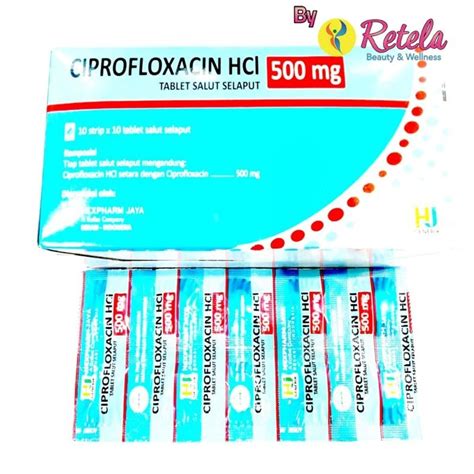 Ciprofloxacin 500mg 1 Tablet [PRESCRIPTION REQUIRED].